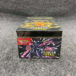 Pokemon Scarlet & Violet Paldean Fates Booster 10 Box Display, Sealed, Wear - Image 2