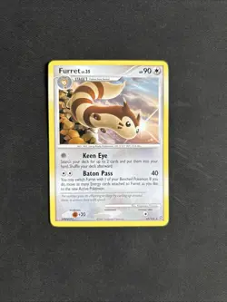 Pokemon TCG Furret Secret Wonders 27/132 Regular Rare Non Holo - NM/LP - Image 1