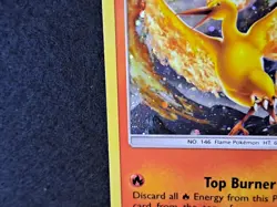 - Moltres 19/181 Rare Cosmos Holo SM Team Up Stamped Pokemon Card , 1 Swirl NM - Image 2