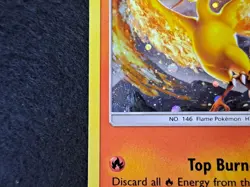 - Moltres 19/181 Rare Cosmos Holo SM Team Up Stamped Pokemon Card , 1 Swirl NM - Image 3