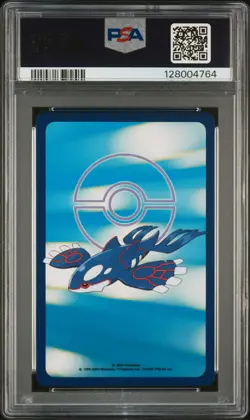 2003 POKEMON SAPPHIRE VERSION PLAYING CARDS ACE OF CLUBS TREECKO PSA 10 - Image 2
