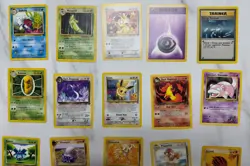 Lot of 20 Pokemon Cards Base Set including Pidgeotto 28/130 - Image 2