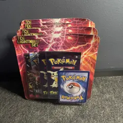 Lot Of 4 - Pokemon TCG Lightning Set 4 Packs + 1 Card Factory Sealed - Image 3