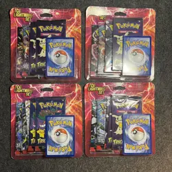 Lot Of 4 - Pokemon TCG Lightning Set 4 Packs + 1 Card Factory Sealed - Image 5