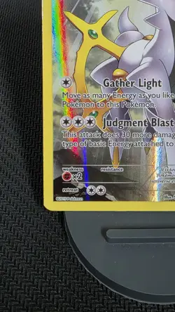 Pokemon TCG Arceus XY Black Star Promos XY83 Holo Promo - Image 5