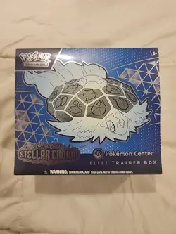 Stellar Crown Pokemon Center Exclusive Elite Trainer Box ETB TCG Factory Sealed - Image 1