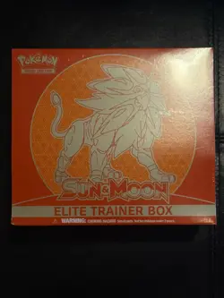 Pokemon TCG Sun & Moon Elite Trainer Box - Solgaleo (160-80204) 820650104114 - Image 1