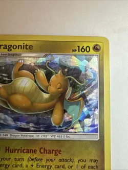 Dragonite 151/236 Holo Cracked Ice Unified Minds Pokemon Card NM - Image 2