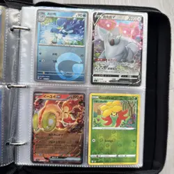 Pokemon Binder Collection Of 100+ Vintage And Modern Cards & 2 Slabs - Image 5