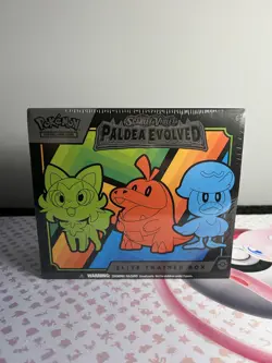 1x Pokemon TCG Paldea Evolved ETB Brand New/Factory Sealed *Read Description* - Image 1