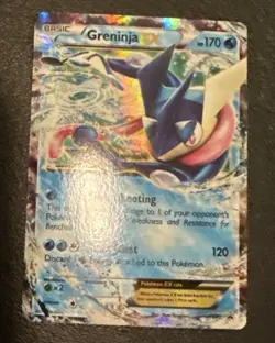 Greninja EX XY20- XY Black Star Promo Holo Rare Pokemon Card NM - Image 1