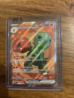 Pokemon Halupenjo EX Deutsch 216/191 Sturmische Funken Full Art Near Mint - Image 1