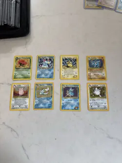 Pokemon Holo Card Lot Base Set Jungle Gym Neo MP To HP Feraligatr Vintage - Image 1