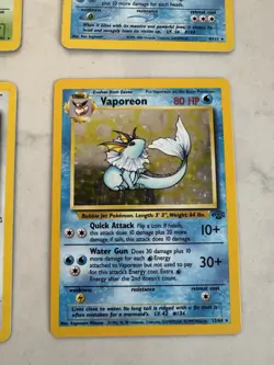 Pokemon Holo Card Lot Base Set Jungle Gym Neo MP To HP Feraligatr Vintage - Image 4