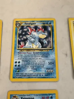 Pokemon Holo Card Lot Base Set Jungle Gym Neo MP To HP Feraligatr Vintage - Image 5