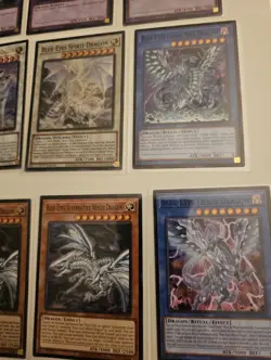 Yu-Gi-Oh Blue-Eyes Dragon Cards- Lot Of 30 Mixed Cards - Image 4