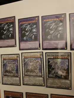 Yu-Gi-Oh Blue-Eyes Dragon Cards- Lot Of 30 Mixed Cards - Image 5