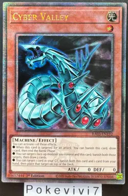 Carte YU-GI-OH! CYBER VALLEY RA03-EN192 QCSR NEUF - Image 1