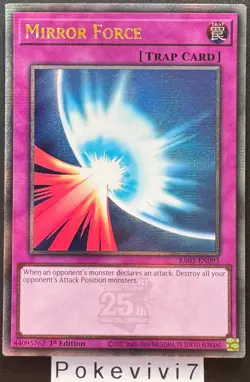 Carte YU-GI-OH! MIRROR FORCE RA03-EN093 QCSR NEUF - Image 1