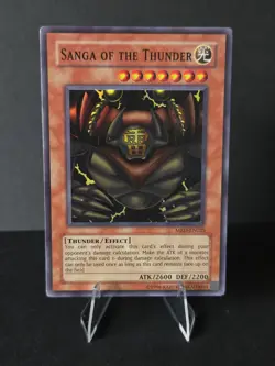 Sanga of the Thunder MRD-EN025 Metal Raiders Unlimited Super Rare Yugioh - Image 1