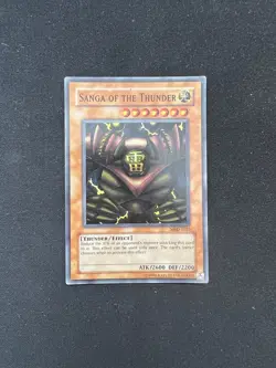 Yu-Gi-Oh! TCG Sanga of the Thunder Metal Raiders MRD-025 Unlimited Super Rare - Image 1