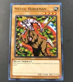 Yu-Gi-Oh! Metal Raiders Mystic Horseman Common Card MRD-EN076 NM - Image 1