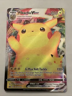 Pikachu VMAX SWSH062 SWSH: Sword & Shield Promo Cards Holo - Image 1