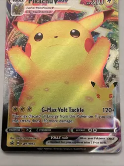 Pikachu VMAX SWSH062 SWSH: Sword & Shield Promo Cards Holo - Image 3