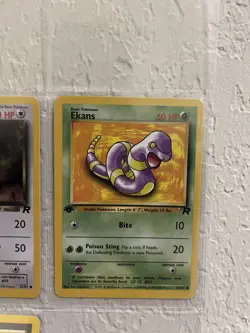 Lot of 5 Pokemon 1st Edition Card - Team Rocket & Fossil Set - Image 4