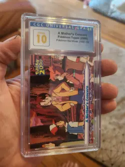 (POP 1) CGC 10 PRISTINE Topps Pokemon the Movie 2000 #69 A Mother's Concern Card - Image 1