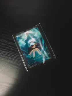 Bandai Official Trafalgar Law card sleeves - Devil Fruit Vol 3 DF-03 SEALED - Image 1