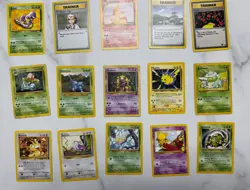 Lot of 20 Pokemon Cards Base Set including Mewtwo Promo 14 - Image 4