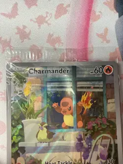 Pokemon TCG: Charmander 044 Sv: Promo Card Obsidian Flames Holo Sealed - Image 3
