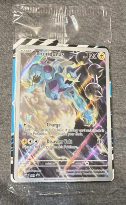 Thundurus 209 Sv: Scarlet & Violet Promo Cards Holo Sealed - Image 1
