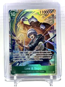 ST24-004 Law & Bepo Starter Deck 24: GREEN Jewelry Bonney - One Piece Card Game - Image 1