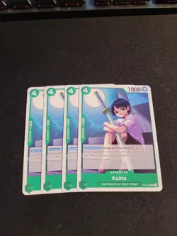 X4 Kuina OP12-026 English UC Legacy Master One Piece Card Game - Image 1