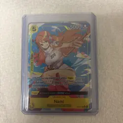 Nami OP08-106 Parallel (Super Rare) Two Legends ONE PIECE Card English - Image 1