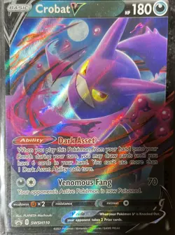 Crobat V Promo SWSH: Sword & Shield Promo Cards SWSH110 NM - Image 1