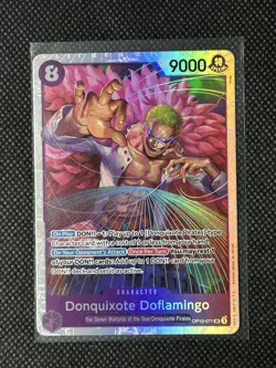 One Piece Card Game Donquixote Doflamingo OP10-071 SR Royal Blood English - Image 1