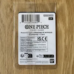 SEALED Monkey.D.Luffy - P-006 (Retail Promo) - One Piece (1) Promotion Cards - Image 3