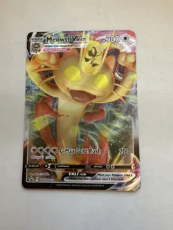 Meowth VMAX SWSH005 SWSH: Sword & Shield Promo Cards Holo - Image 1