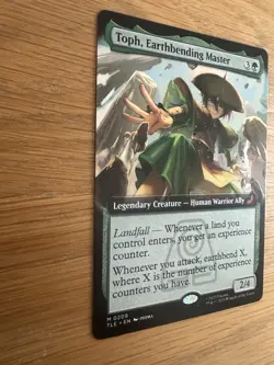 Toph, Earthbending Master Extended Art MTG M 209 - Image 3