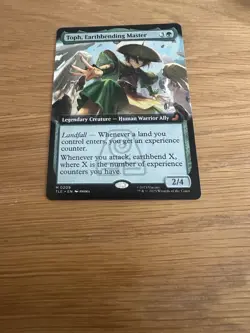 Toph, Earthbending Master Extended Art MTG M 209 - Image 5