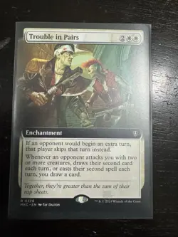 Trouble in Pairs (Extended Art) Commander: Murders at Karlov Manor Regular - Image 1