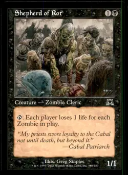 MTG Shepherd of Rot LP Light Play Onslaught [5166] - Image 1