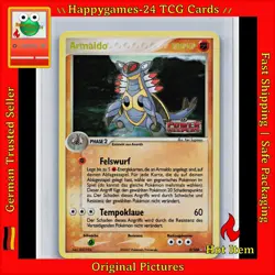 Armaldo - Pokemon Karte TCG 3/108 Rare Holo EX Power Keepers /M37 - Image 1