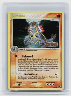 Armaldo - Pokemon Karte TCG 3/108 Rare Holo EX Power Keepers /M37 - Image 2