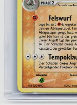 Armaldo - Pokemon Karte TCG 3/108 Rare Holo EX Power Keepers /M37 - Image 5