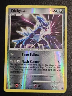 Dialga 16/106 Great Encounters REVERSE HOLO Rare Pokemon VLP - Image 2