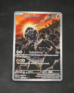 Paldean Tauros 218/193 Scarlet & Violet Paldea Evolved Pokemon NM Pack Fresh - Image 1